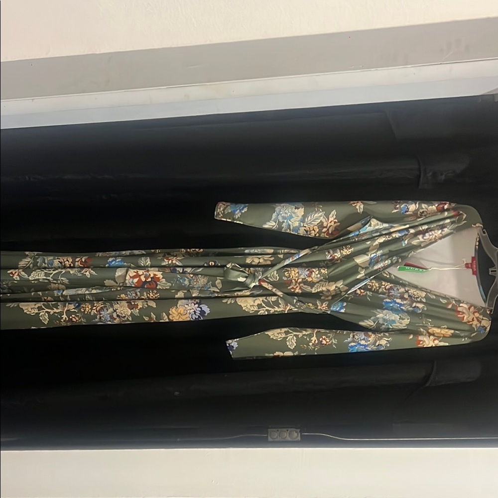 Floral Wrap Dress